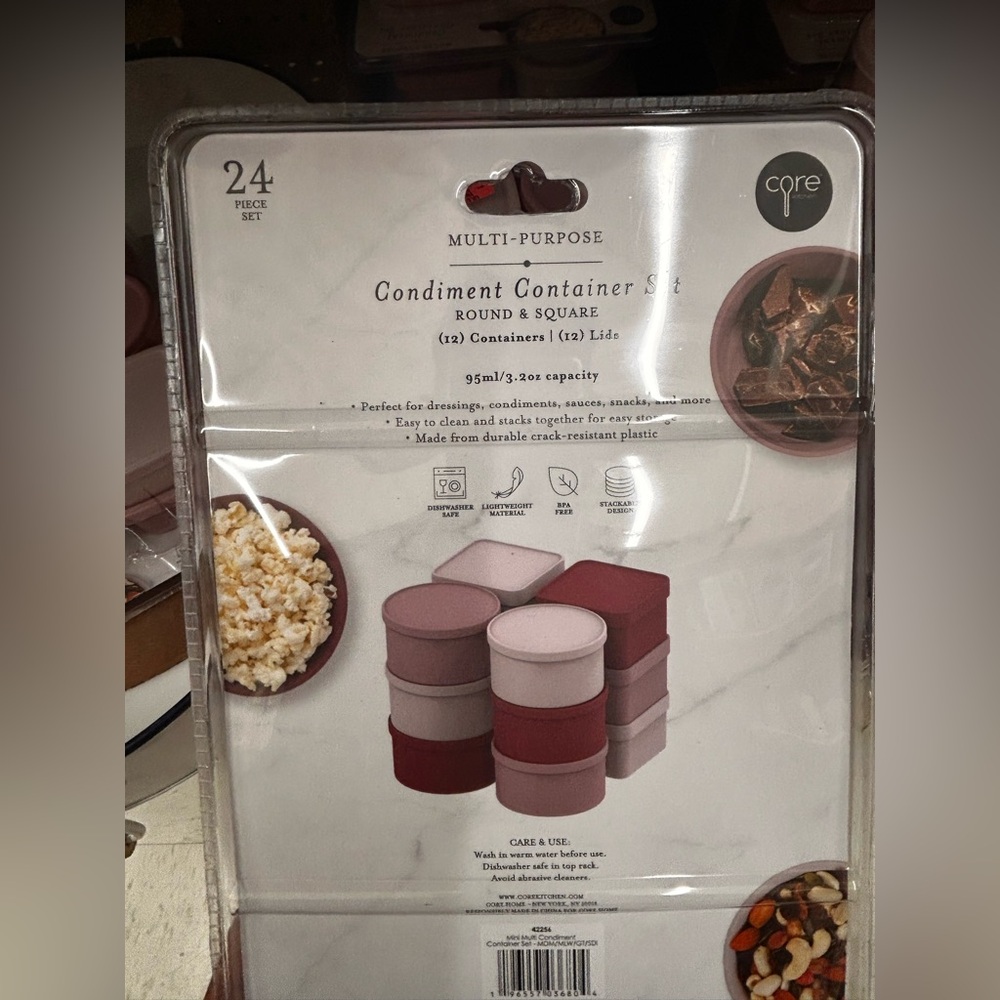 Core Multi-Purpose Condiment Container Set